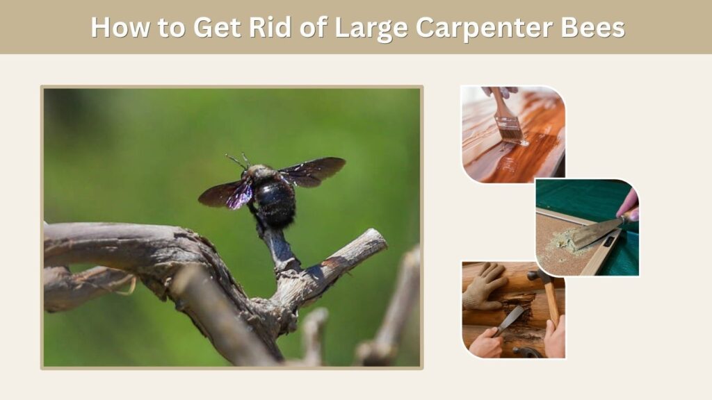How to Get Rid of Large Carpenter Bees