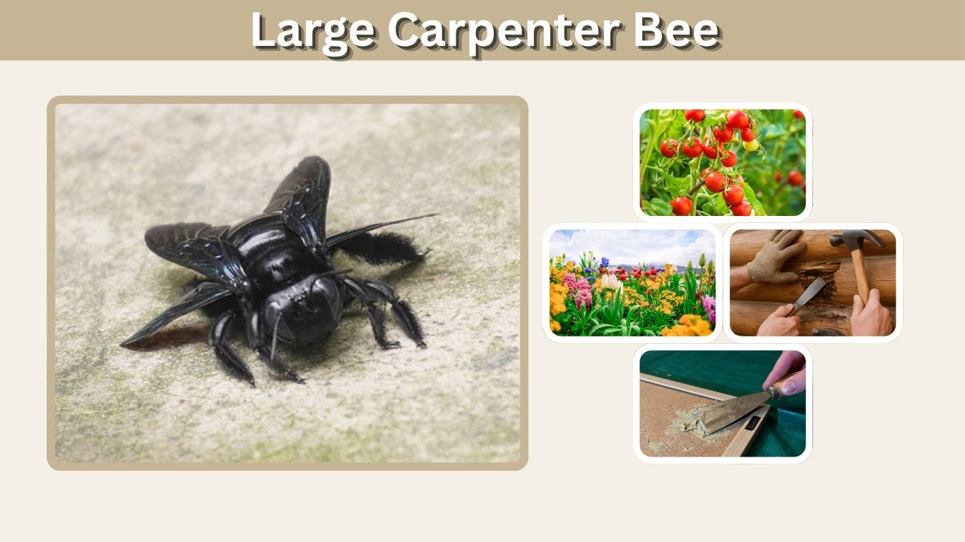 Large Carpenter Bee: Size, Sting, Nest, Facts & Control