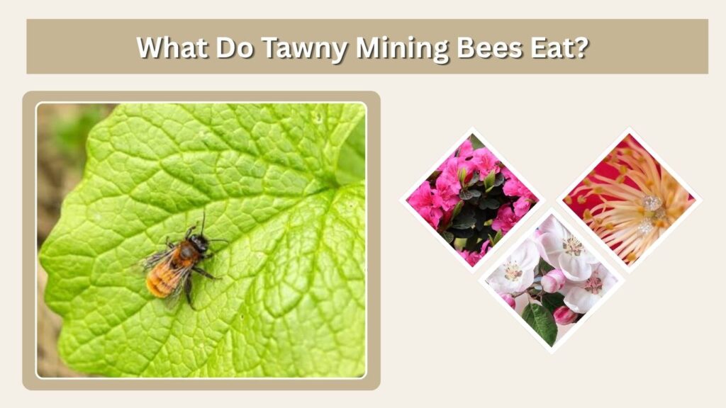What Do Tawny Mining Bees Eat?