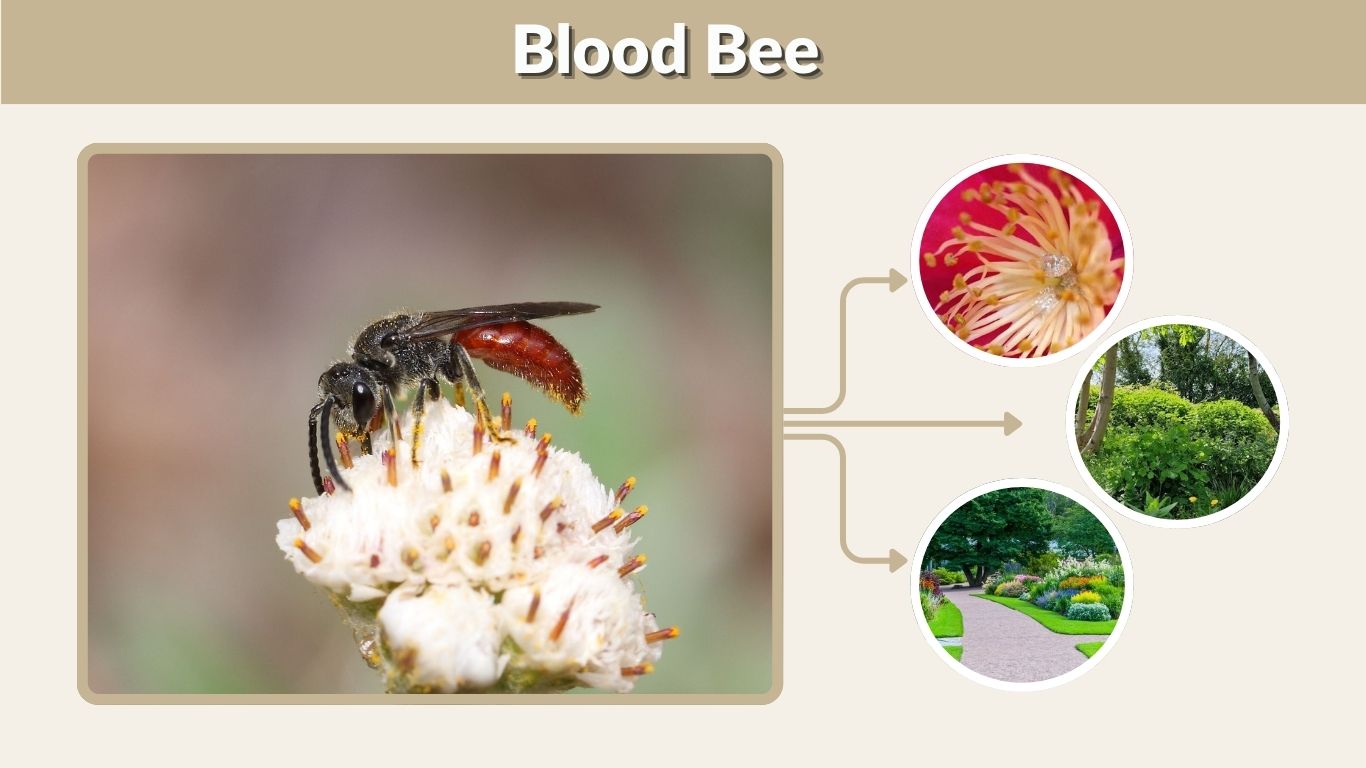 Blood Bee: Identification, Habitat, Diet and Nesting Behavior
