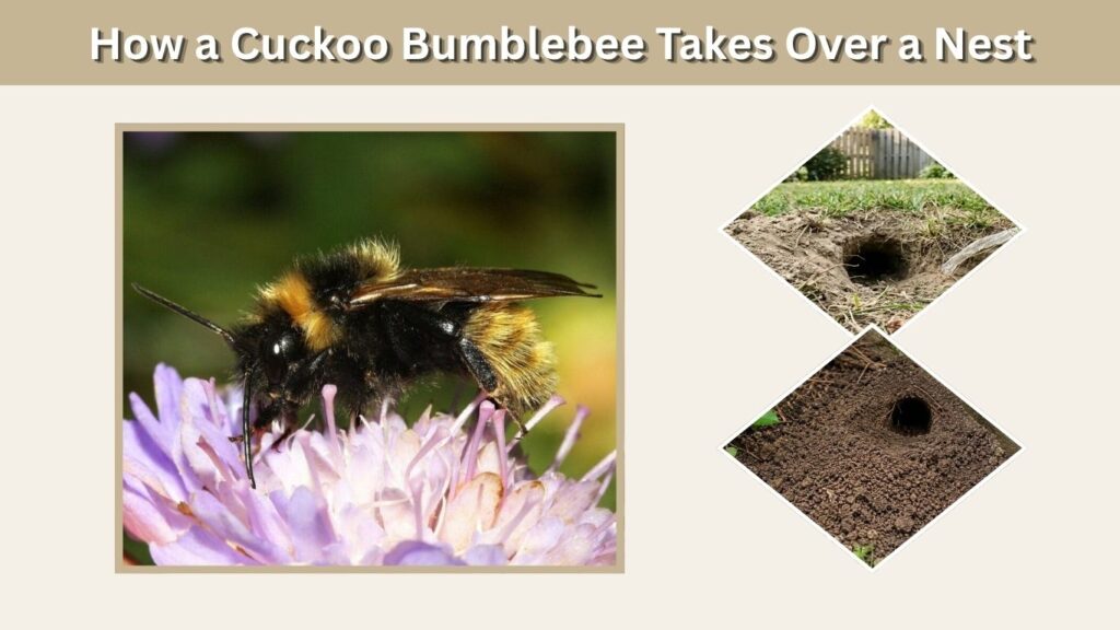 How a Cuckoo Bumblebee Takes Over a Nest