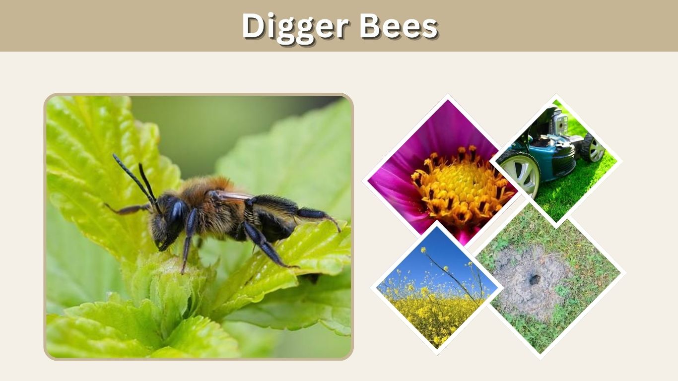 Digger Bees: Nest, Sting, Diet, Size & Control Guide