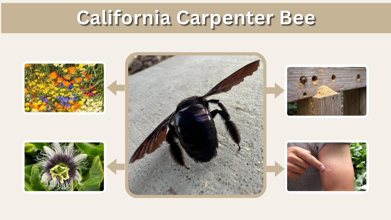 California Carpenter Bee: Identification, Sting & Facts