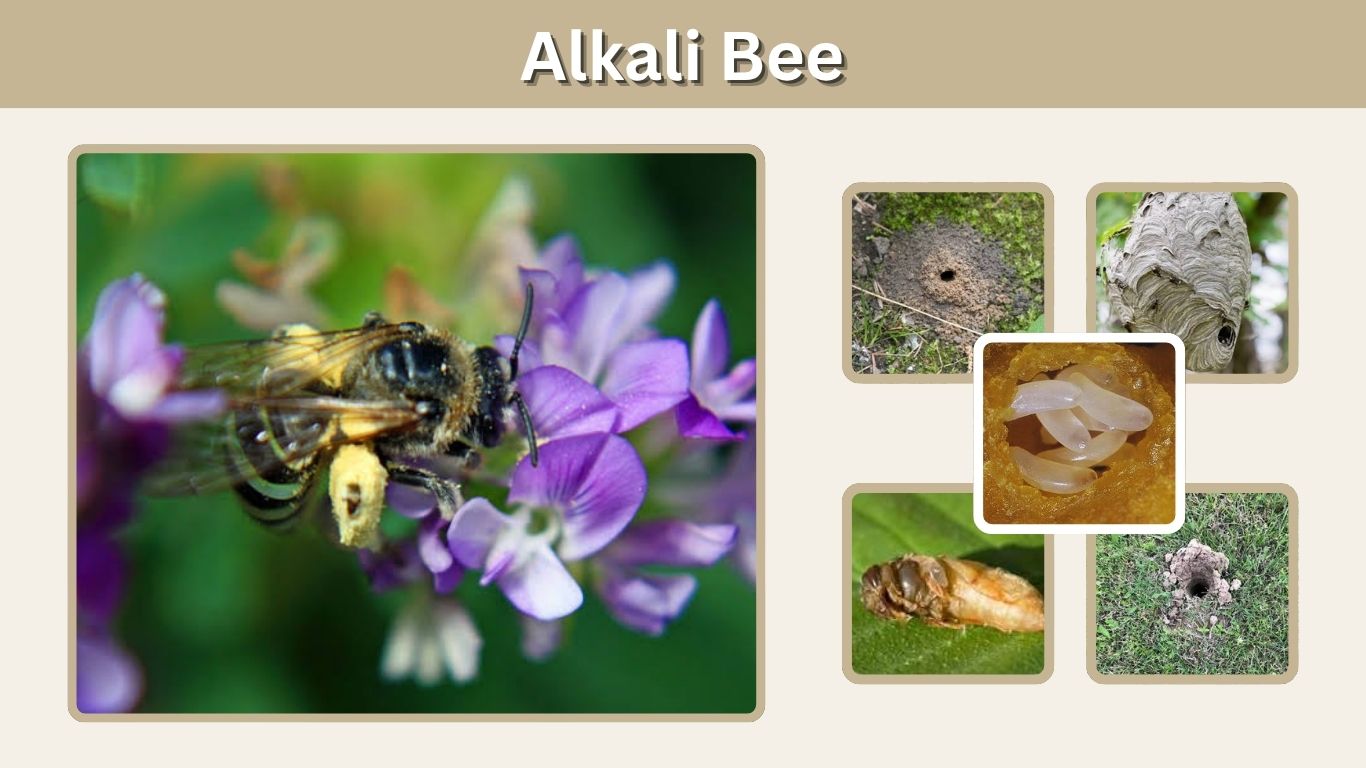 Alkali Bee: Habitat, Nesting, Sting and Alfalfa Pollination