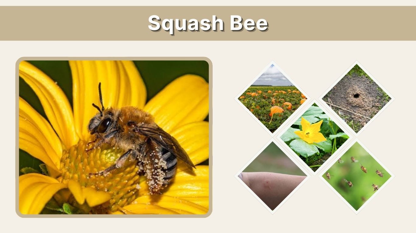 Squash Bee: Identification, Habitat, Nesting and Pollination