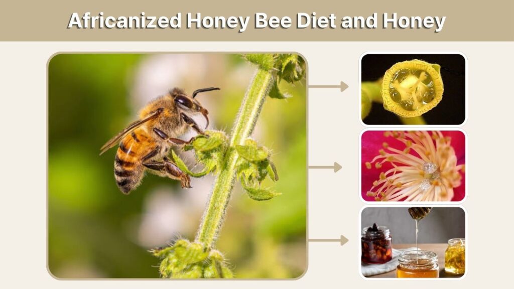 Africanized Honey Bee Diet and Honey